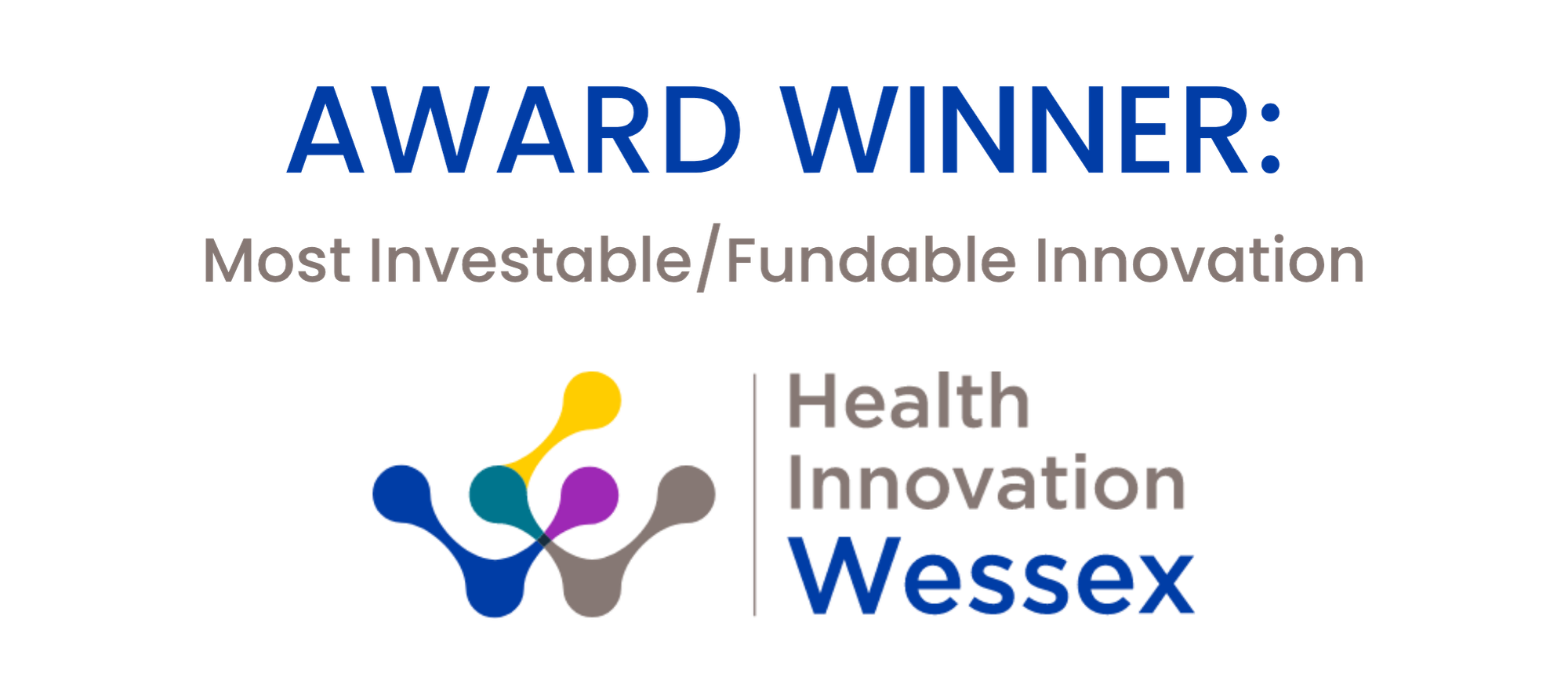 Health Innovation Wessex Award Winner: Most Investable/Fundable Innovation
